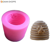 Bee Hive Silicone Fondant Soap Candle Mould Cake Decor Sugarcraft Handmade Mold Cake Mould