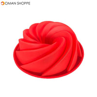 Big Swirl Shape Silicone Butter Cake Mould Baking Mold Form Tools For Cake Mold Baking Dish Bakeware