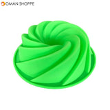 Big Swirl Shape Silicone Butter Cake Mould Baking Mold Form Tools For Cake Mold Baking Dish Bakeware