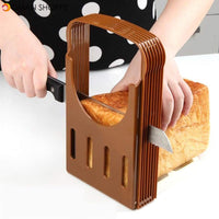 Bread Cut Loaf Toast Slicer Cutter Slicing Guide Baking Bread Splitter Toast Slicing Tool For Home Baking