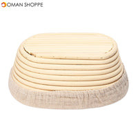 Brotform Banneton Rattan Storage Baskets Bread Dough Proofing Loaf Proving Liner