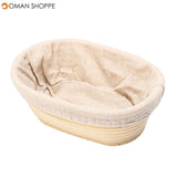 Brotform Banneton Rattan Storage Baskets Bread Dough Proofing Loaf Proving Liner