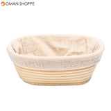 Brotform Banneton Rattan Storage Baskets Bread Dough Proofing Loaf Proving Liner