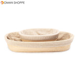 Brotform Banneton Rattan Storage Baskets Bread Dough Proofing Loaf Proving Liner