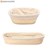 Brotform Banneton Rattan Storage Baskets Bread Dough Proofing Loaf Proving Liner