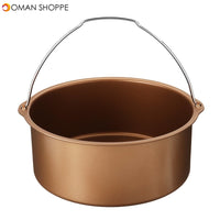 Cake Pan Bread Baking Basket For Hot Air Fryer 1.6L Hot Air Fryer Hot Air Oven Accessories