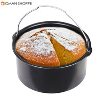 Cake Pan Bread Baking Basket For Hot Air Fryer 1.6L Hot Air Fryer Hot Air Oven Accessories