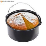 Cake Pan Bread Baking Basket For Hot Air Fryer 1.6L Hot Air Fryer Hot Air Oven Accessories