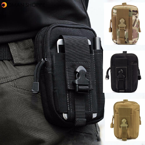 CAMTOA Outdoor Tactical Bag Waist Nylon Fanny Pack Camping Military Army Pouch