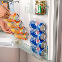 Honana CF-KT04 Cans Storage Box Refrigerator Fridge Organizer Four Case Sauce Bottle Container