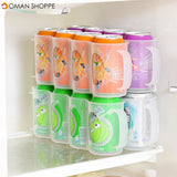 Honana CF-KT04 Cans Storage Box Refrigerator Fridge Organizer Four Case Sauce Bottle Container