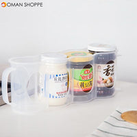 Honana CF-KT04 Cans Storage Box Refrigerator Fridge Organizer Four Case Sauce Bottle Container