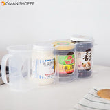 Honana CF-KT04 Cans Storage Box Refrigerator Fridge Organizer Four Case Sauce Bottle Container