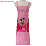 Cartoon Dog Apron Waterproof Kitchen Apron Woman Man Apron Kitchen Apron