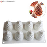 Christmas Fondant Molds Food grade Silicone Mold White DIY Cake Decoration Tools Cristmas Decoration Kitchen Accessories