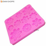 Christmas Snowflake Silicone mold fondant mold cake decorating tools chocolate mold kitchen Baking tools T1087