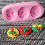 Christmas Tree Silicone Fondant Cake Mold Soap Chocolate Candy Decorating Mould