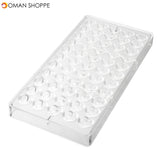 Clear Little Heart Shaped PC Polycarbonate 55 Chocolate Mold Candy Mould Tray