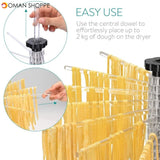 Collapsible Pasta Drying Rack Noodle Dry Rack Holding Up to 4.5 Pounds for Noodles and Pastas