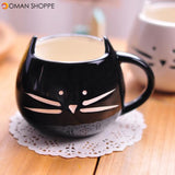 Creative Ceramic Cat Animal Coffee Cup Mug Water Milk Cup Couples Lovers Cup