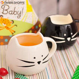 Creative Ceramic Cat Animal Coffee Cup Mug Water Milk Cup Couples Lovers Cup