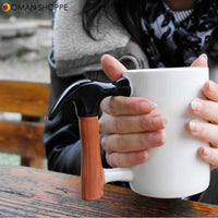 Creative Ceramic Hammer Cup Unique Hammer Design Coffee Mug Cup