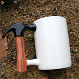 Creative Ceramic Hammer Cup Unique Hammer Design Coffee Mug Cup