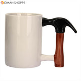 Creative Ceramic Hammer Cup Unique Hammer Design Coffee Mug Cup