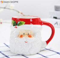 Creative Christmas Gift Ceramic Tea Mugs Water Container Cups And Mugs Top Grade Porcelain Coffee Cup Drinkware