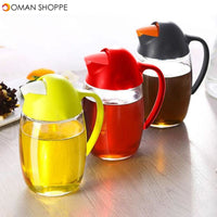 Creative Penguin Leak Proof Oil Bottle Vinegar Dispenser Sprayer Glass Automatic Flip Cruet with Pouring Spout Plastic Canisters Spices Vinegar Sauce Pot Kitchen Utensils Containers Storage lid Oiler