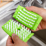 Detachable Cutlery Brush Cleaner Sucker Fork Spoon Cleaner Utensil Sink Scrubber Kitchen Helper