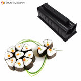 DIY 10 In 1 Sushi Maker 10pcs Rice Roll Mold Kitchen Chef Set Mould Roller Cutter Sushi Making Tools