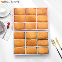 DIY Kitchen Supplies Cake Bakeware Pan Rectangular Silicone Mold Baking Tools Toast Mould Easter Bread Baking Tool