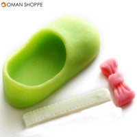 DIY Small Shoes Silicone Mold Cake Pudding Chocolate Soap Mould