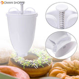 Donut Maker Dispenser Plastic Light Donut Making Artifact Fast Easy Donut Mould Waffle Doughnut Machine