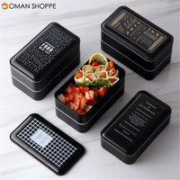 Double Layer Lunch Box Food Storage Container Microwave Oven Portable Bento Box