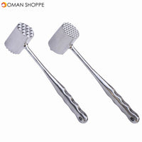 Double Sided Aluminum Tender Meat Hammer Pork Beef Chicken Mallet Kitchen Tool