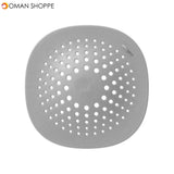 Drain Mesh- For Kitchen & Bathroom- Hair Catcher Sink Strainer Dark Gray