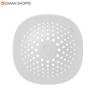 Drain Mesh- For Kitchen & Bathroom- Hair Catcher Sink Strainer White