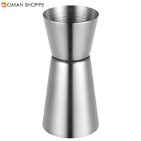 Drink Measure Cup Cocktail Shaker Jigger Single Double Shot Short Stainless Steel Spirit Party Wine Cup