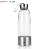 Electric 430Mpa Portable Hydrogen-Rich Water Maker Cup Generator 450ml Water Bottle 