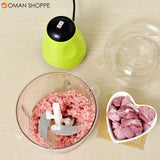 Electric Meat Grinder 250W 2 Speed Home Kitchen Food Mincer Sausage Maker Cutter