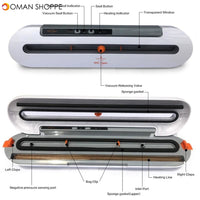 Electric Vacuum Sealer Packaging Machine For Home Kitchen Including 10pcs Food Saver Bags