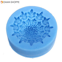 F0127 Silicone Flower Cake Mould Soap Chocolate Fondant Mould