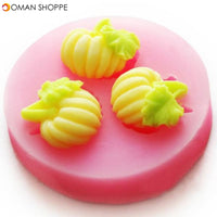 F0520 Silicone Pumpkin Cake Mould Fondant Soap Chocolate Cake Mould