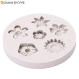 Flower Silicone Fondant Mold Cake Mould Decorating Baking Mold Sugarcraft Pastry Tool