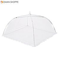 Folding Fly-proof Dirt-resistant Food Shield Gauze Umbrella Food Cover Picnic Kitchen Anti Fly Mosquito Net Table Tent Meal Cover Table Mesh Food Cover Kitchen Tools