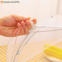 Folding Fly-proof Dirt-resistant Food Shield Gauze Umbrella Food Cover Picnic Kitchen Anti Fly Mosquito Net Table Tent Meal Cover Table Mesh Food Cover Kitchen Tools