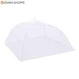 Folding Fly-proof Dirt-resistant Food Shield Gauze Umbrella Food Cover Picnic Kitchen Anti Fly Mosquito Net Table Tent Meal Cover Table Mesh Food Cover Kitchen Tools