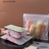 Food Bag Refrigerator Food Storage Bag Fruit and Vegetable Seal Bag Reuse Keep Fresh Zip Lock